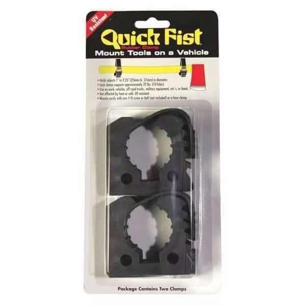 QuickFist Rubber Clamp, 1 to 2.25 In, PK2, EnjoyTool select, Mfr# 10010