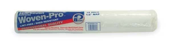Paint Roller Cover,18"L,1/2"Nap,Woven, Mfr#: 1843, PREMIER