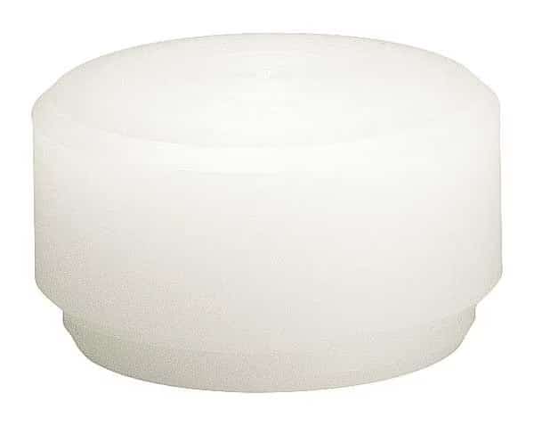 Hammer Tip, 3 1/8 In, Hard, White