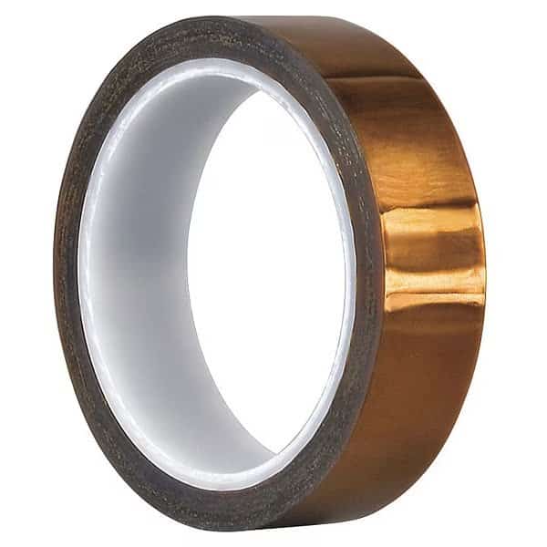Film Tape, Polyimide, Gold, 1 In. x 36 Yd.