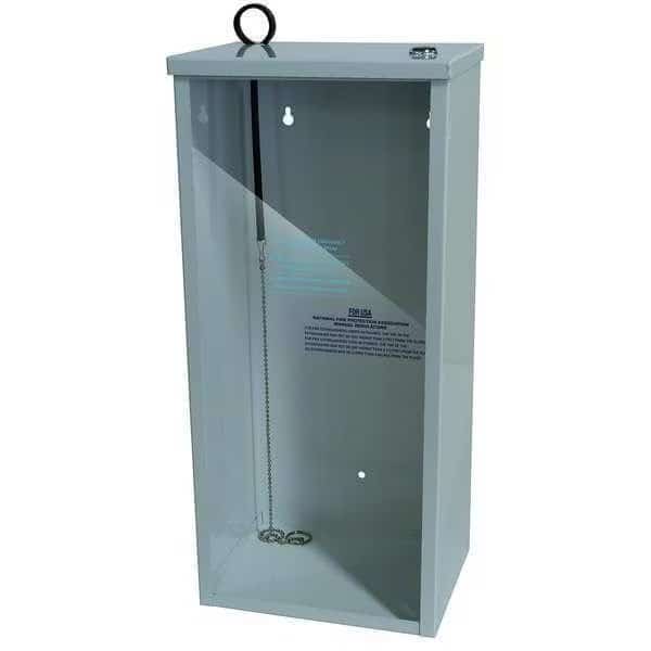 Fire Extinguisher Cabinet, Surface Mount, 22 3/8 in Height, 5 lb