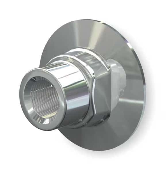 Flange, 3/8 In, Brass