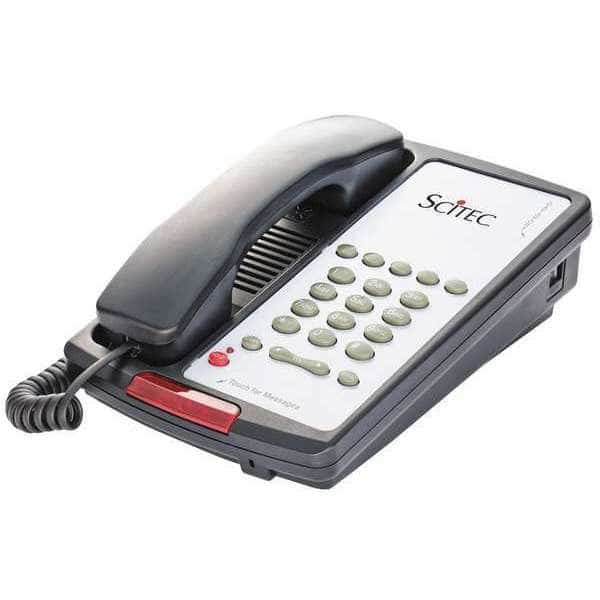 Hospitality Feature Phone, Black, Cetis, Mfr#: Aegis-5-08 (BK)