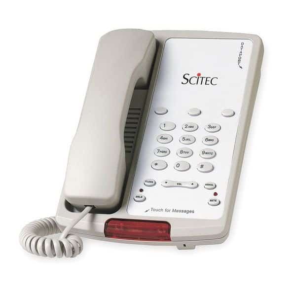 Hospitality Feature Phone, Ash, Cetis, Mfr#: Aegis-3-08 (AS)