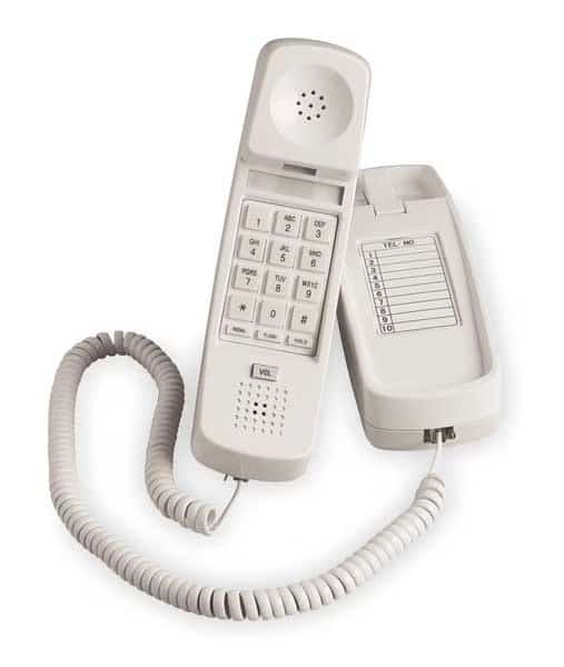Trimline Phone, Ash, CETIS, Mfr# 205T (AS)