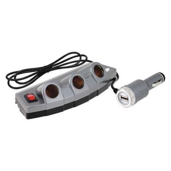 Power Strip And USB Power Port, 3 Outlet