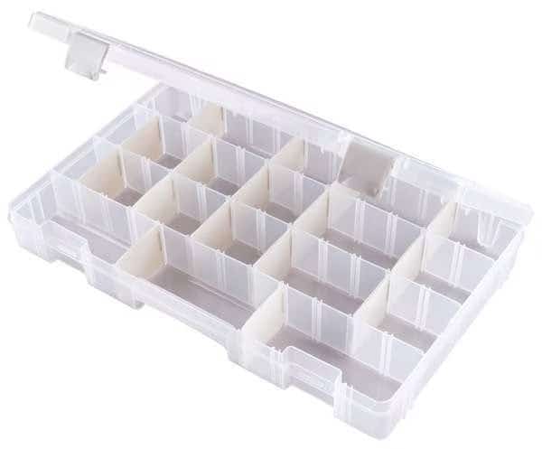 Adj Comprt Bx,Dbl,Translucent,1 15/16 in, Mfr#: T5007AT, FLAMBEAU