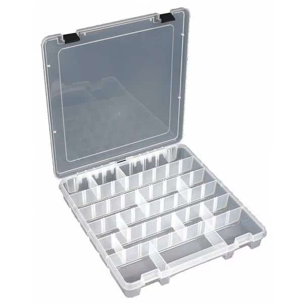 Adj Comprt Bx,Mechanical,Clr,2 in, Mfr#: T9101, FLAMBEAU