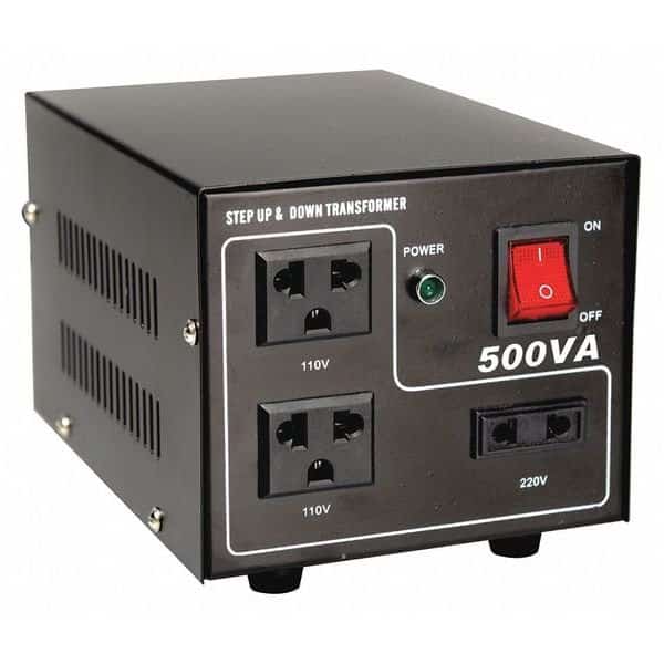 Step Up/Down Voltage Converter, 500VA, EnjoyTool select, Mfr# 30C518
