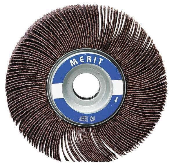 Flap Wheel, 3/4 Dia, 3/8 W, Shk 1/8, 120