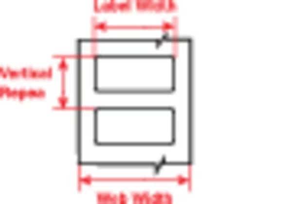 White Nylon Wire Marker Tape, WRAP-8-499
