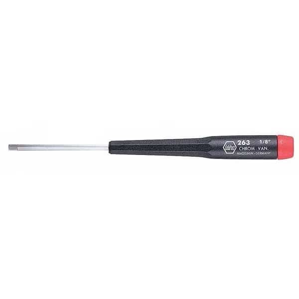 Precision Hex Screwdriver, 1/64 in, Mfr#: 26307, WIHA TOOLS