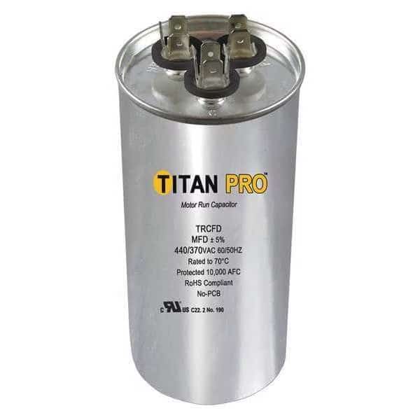 Motor Dual Run Cap, 40/7.5 MFD, 370-440V
