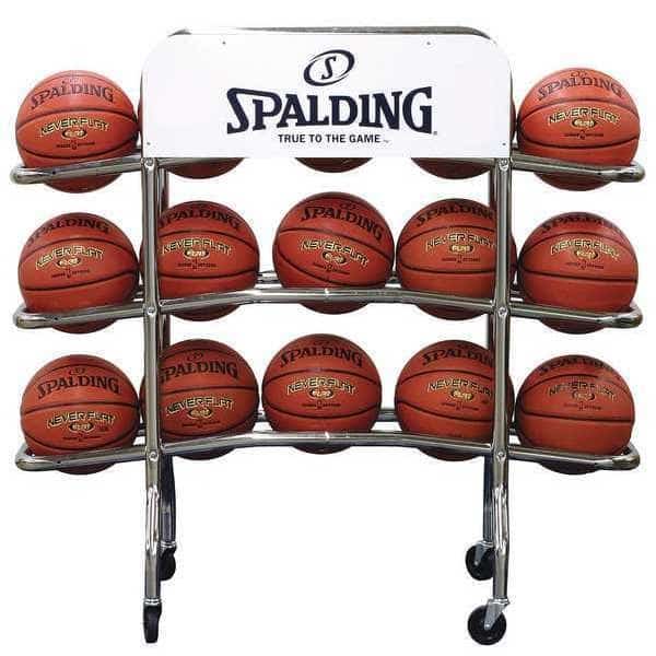 Basketball Rack, Chrome