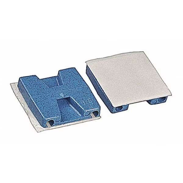 Cable Tie Base,2 Way,Blue,PK100, Mfr#: TC5342A-NDT, TY-RAP