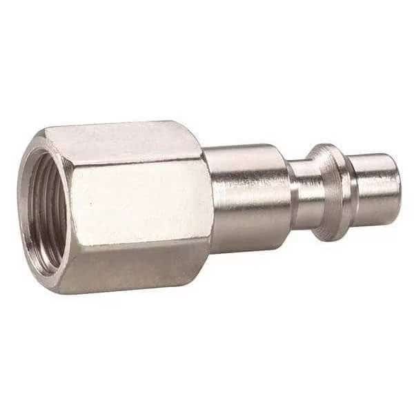 Coupler Plug, (F)NPT, 1/4,304 SS, SPEEDAIRE, Mfr# 30E547