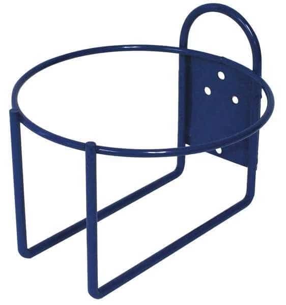 Wall Bracket,Round,Blue,1 gal., Mfr#: 800-90, IMPACT