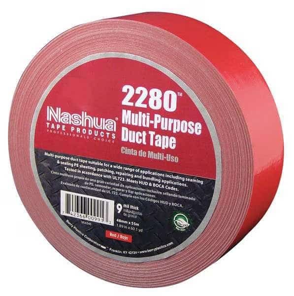 Duct Tape, 48mm x 55m, 9 mil, Red