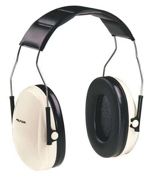 Over-the-Head Ear Muffs, 21 dB, Peltor Optime 95, Beige/Black