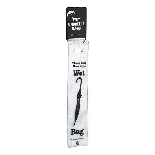 Wet Umbrella Bag Holder,Wall Mounted, Mfr#: WVBS11SA, GLARO