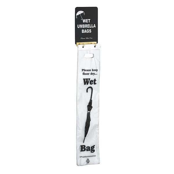 Wet Umbrella Bag Holder,Wall Mounted, Mfr#: WVBS11BE, GLARO