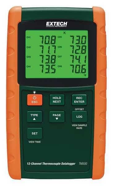 Thermocouple Datalogger, 12 Channels