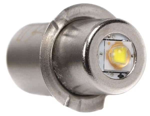 Replacement Flashlight Bulb, LED, 55lms