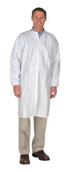 Frock, Tunnelized Wrists, Clean, 2XL, PK50, INTERNATIONAL ENVIROGUARD, Mfr# CE8046CI-2XL
