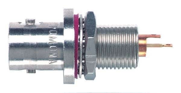 BNC Adapter, Bulkhead, 500 Vrms