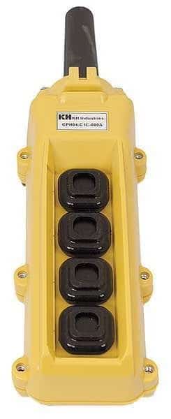 Pendant Station,Single Speed,Yellow, Mfr#: CPH04-C1C-000A, KH INDUSTRIES