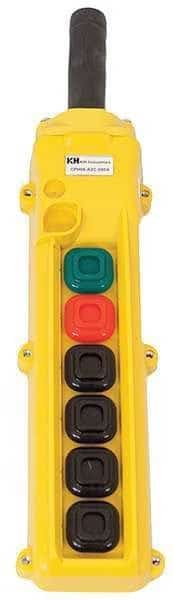 Pendant Station, 6, Push Button, NO, NC