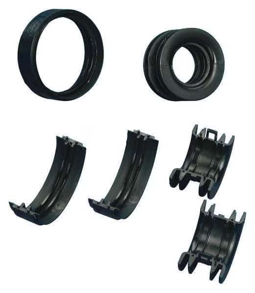 Middle Jaw, 1.410 in., Black, Polyamide