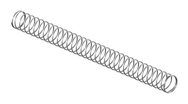 Cylindrical Spring, 2.040 in., Gray, Steel