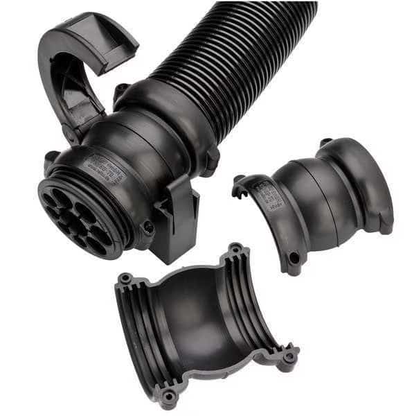 Connector Ball Trumpet, 2.75in, Black, PA 6