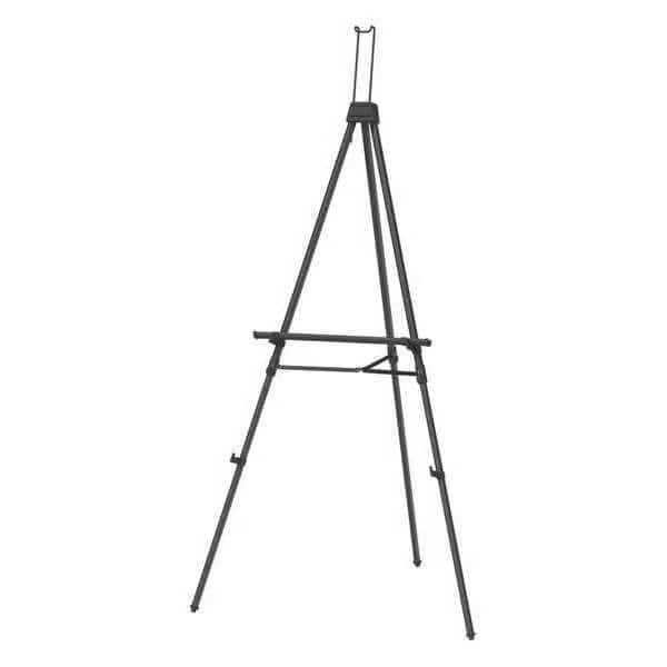 Telescoping Easel,Heavy-Duty,Black, Mfr#: 56EX, QUARTET