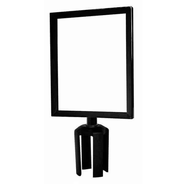 Sign Frame, 11 x 8-1/2 In, Black