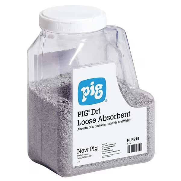 PIG Loose Absorbent, 5 lb., PK4, Pig, Mfr#: PLP219