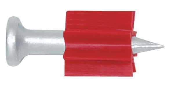 Drive Pin, 2 in., Silver, PK100
