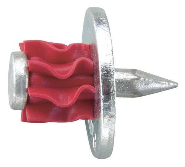 Drive Pin, 3/4 in., Silver, PK100