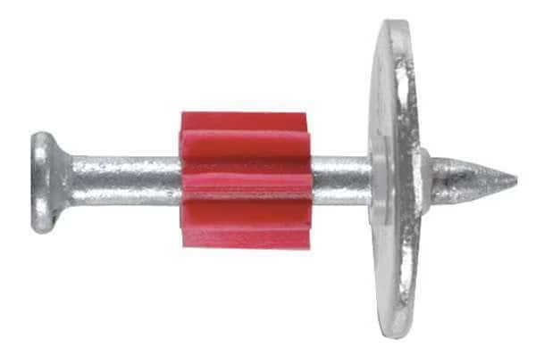 Drive Pin, 1 in., Silver, PK100