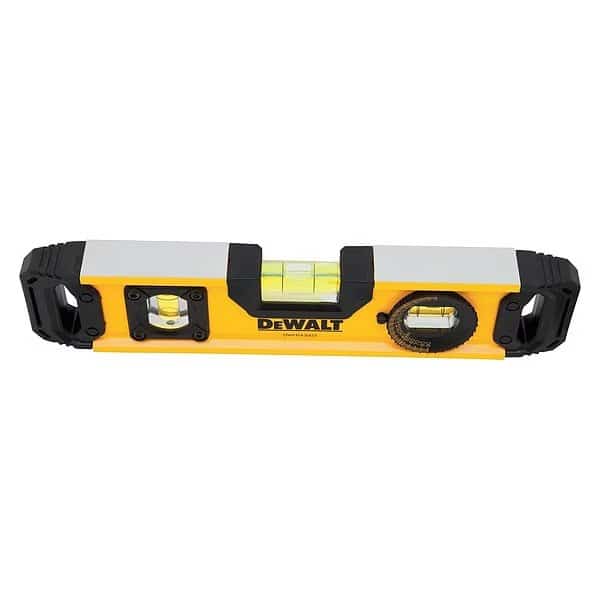 Magnetic Torpedo Level, Aluminum, 9 in.