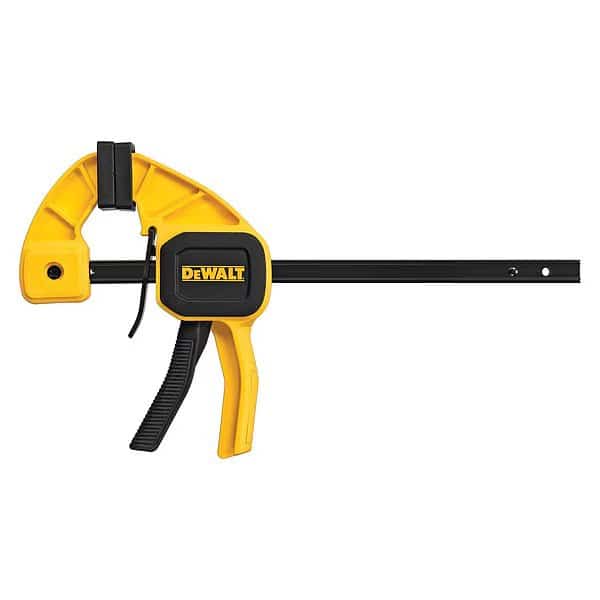 6" Bar Clamp, Nylon Handle and 3 in Throat Depth