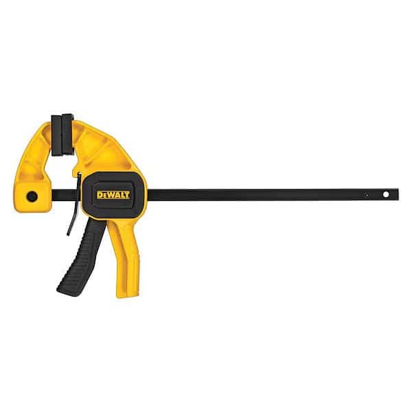 4-1/2" Bar Clamp, Nylon Handle and 1 1/2 in Throat Depth