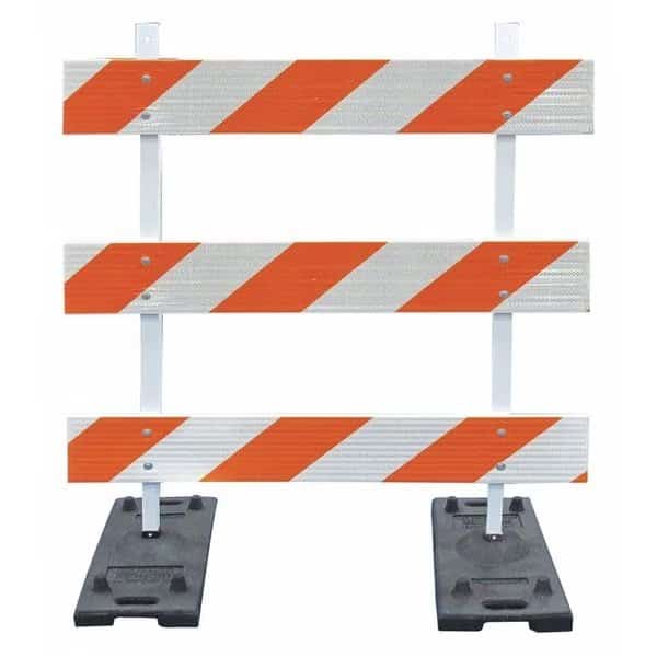 Barricade, Type III, PP/Volc, 6 ft., DG