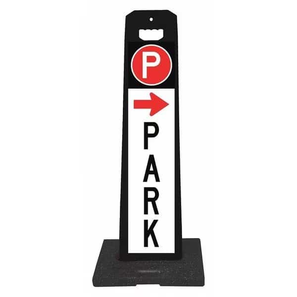 Panel, Vertical, Park, Arrow