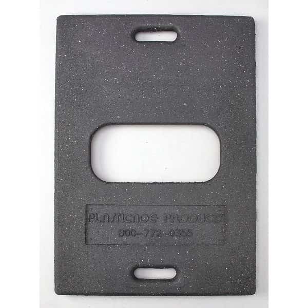 Base,Rubber,30 lbs., Mfr#: 400-B-30R, PLASTICADE