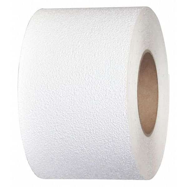 Coarse Grade Anti Slip Roll Vinyl, Adhesive: Acrylic White, 4" W x 60 ft. L, 0.030" Thick