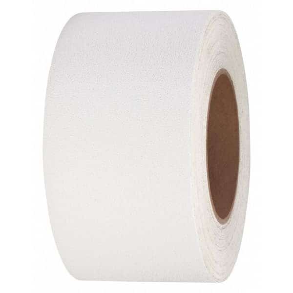 Fine Grade Anti Slip Roll Embossed Vinyl, Adhesive: Acrylic White, 3" W x 60 ft. L, 0.027" Thick