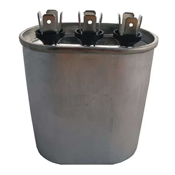 Oval Dual Run Capacitor, CD30+3X370