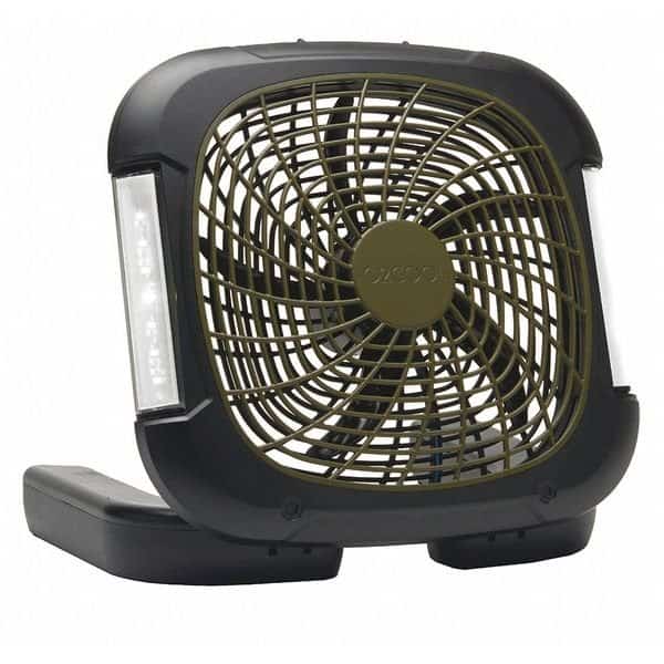 Compact Fan,2 Speeds,10" Blade Diameter, Mfr#: FD10018L, O2COOL
